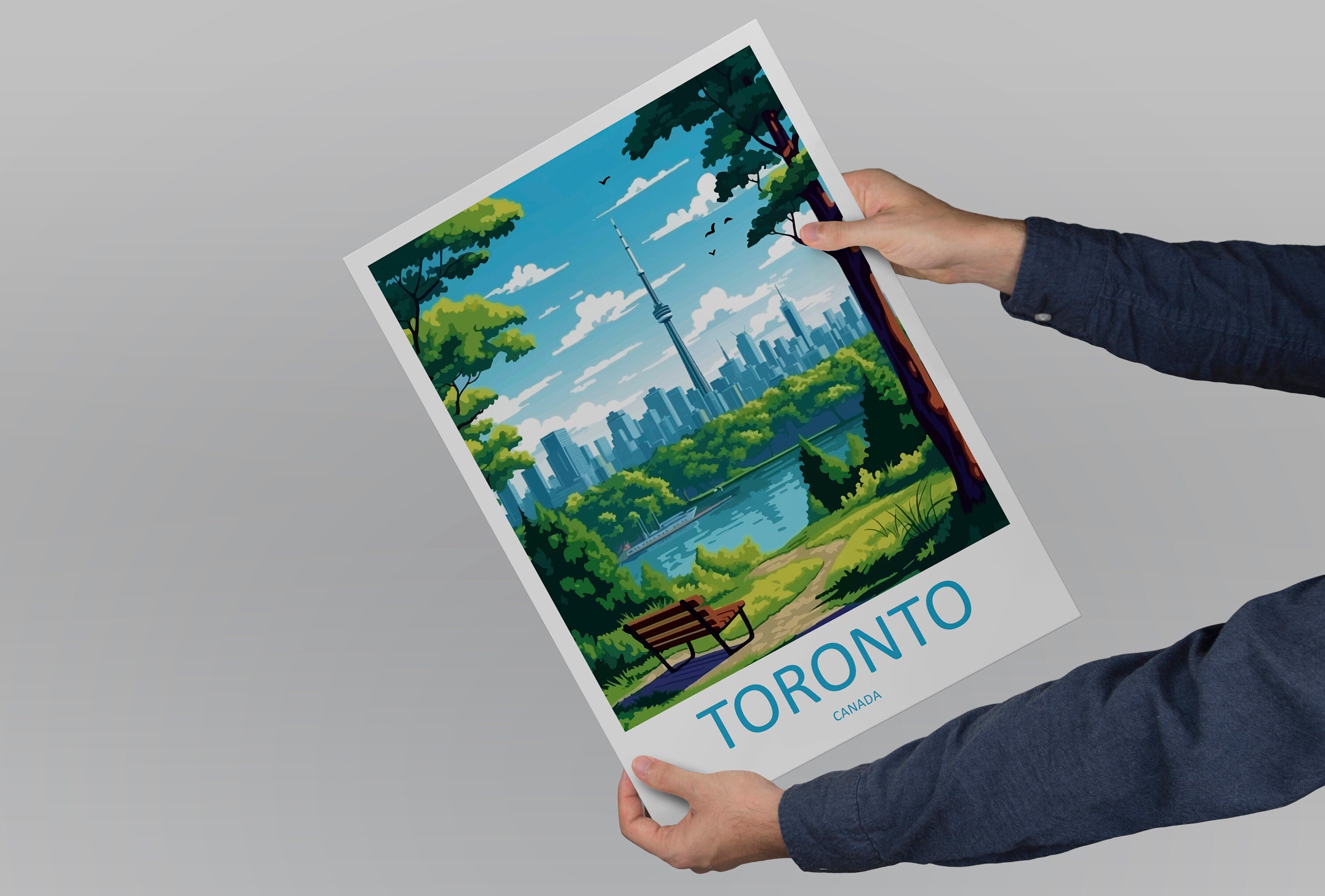 Toronto Travel Print