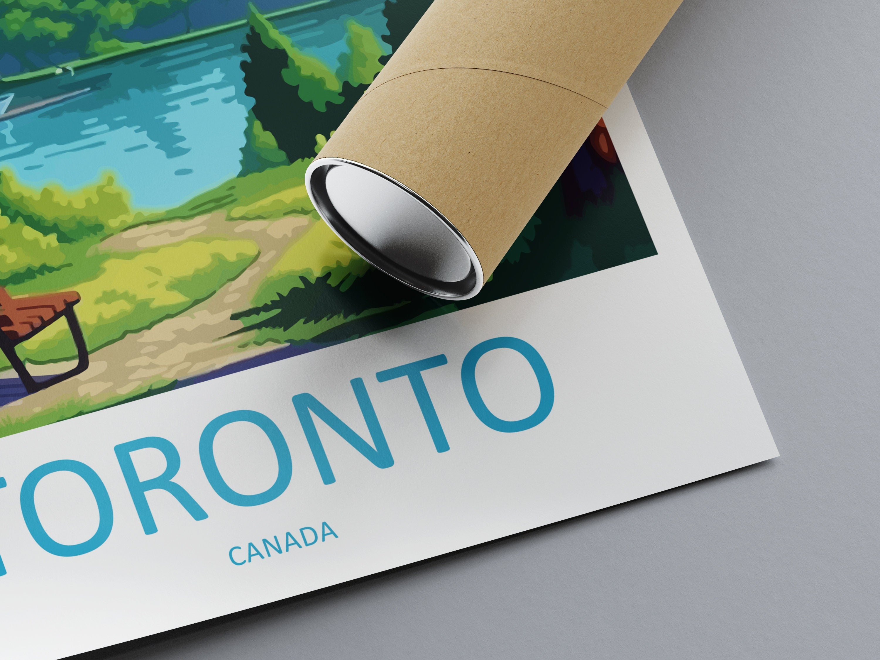 Toronto Travel Print