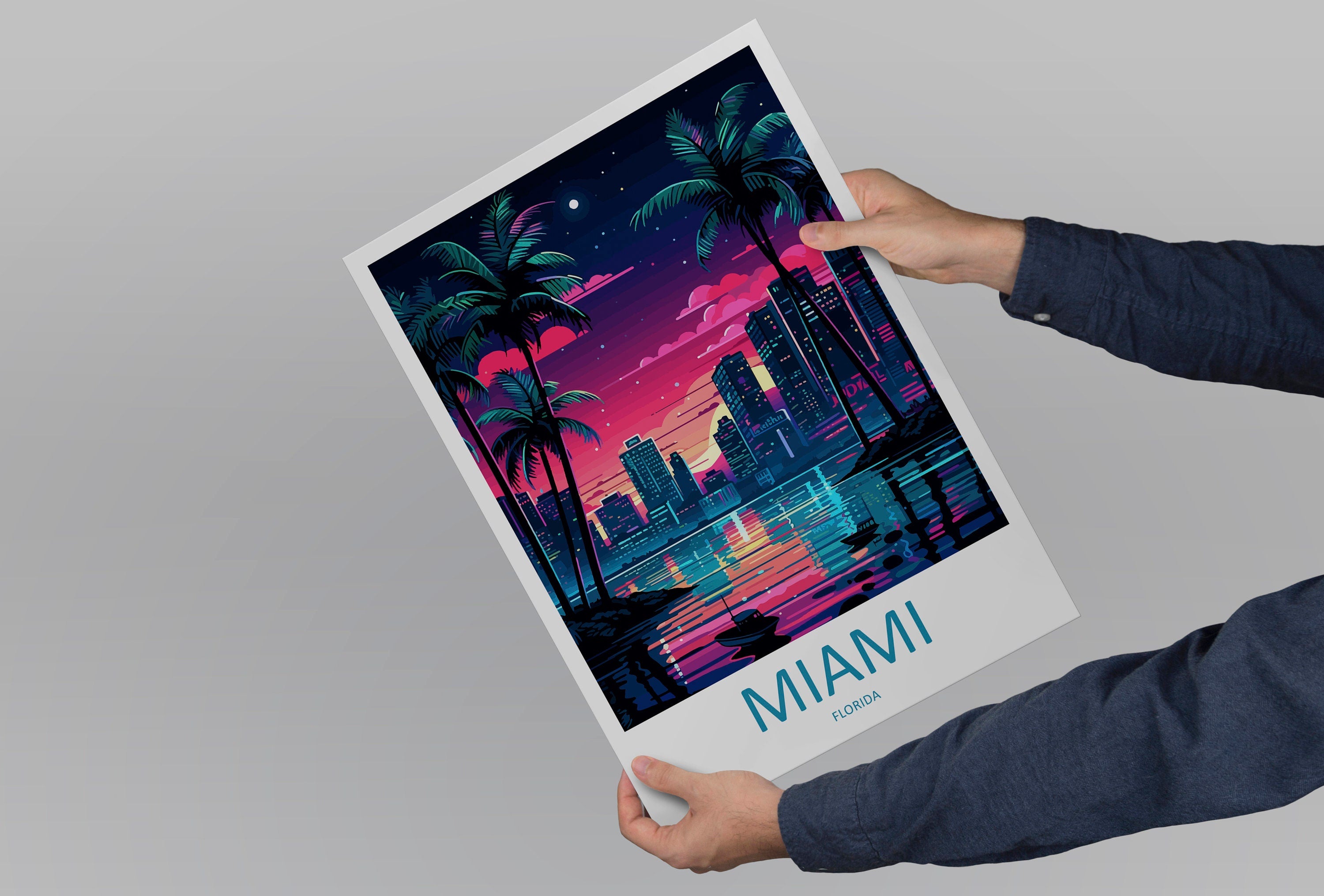 Miami Travel Print