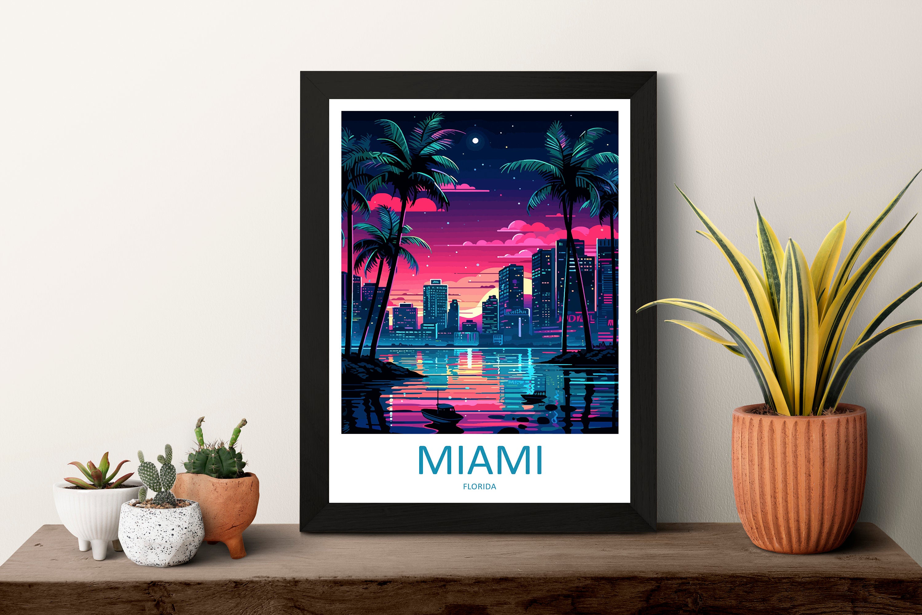 Miami Travel Print