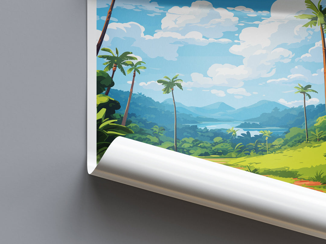 Carara National Park Travel Print Wall Art Carara Park Wall Hanging Home Décor Carara National Park Gift Art Costa Rica