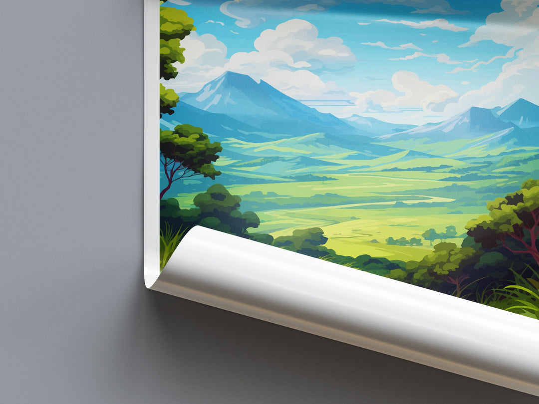 Carara National Park Travel Print Wall Art Carara Park Wall Hanging Home Décor Carara National Park Gift Art Costa Rica