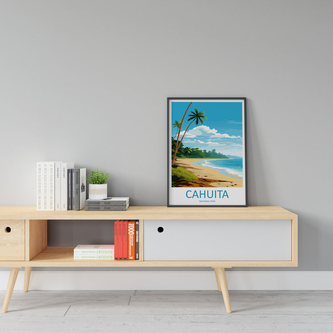 Cahuita National Park Travel Print Wall Art Cahuita Park Wall Hanging Home Décor Cahuita National Park Gift Art Costa Rica