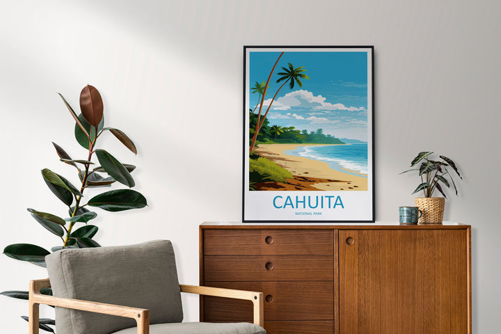 Cahuita National Park Travel Print Wall Art Cahuita Park Wall Hanging Home Décor Cahuita National Park Gift Art Costa Rica
