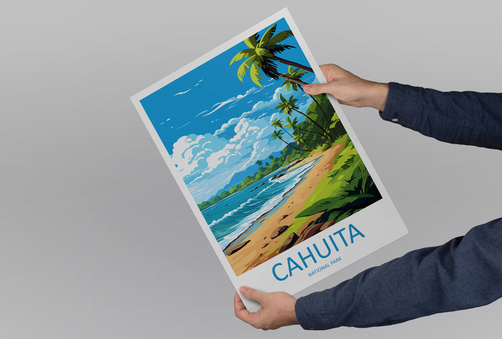 Cahuita National Park Travel Print Wall Art Cahuita Park Wall Hanging Home Décor Cahuita National Park Gift Art Costa Rica