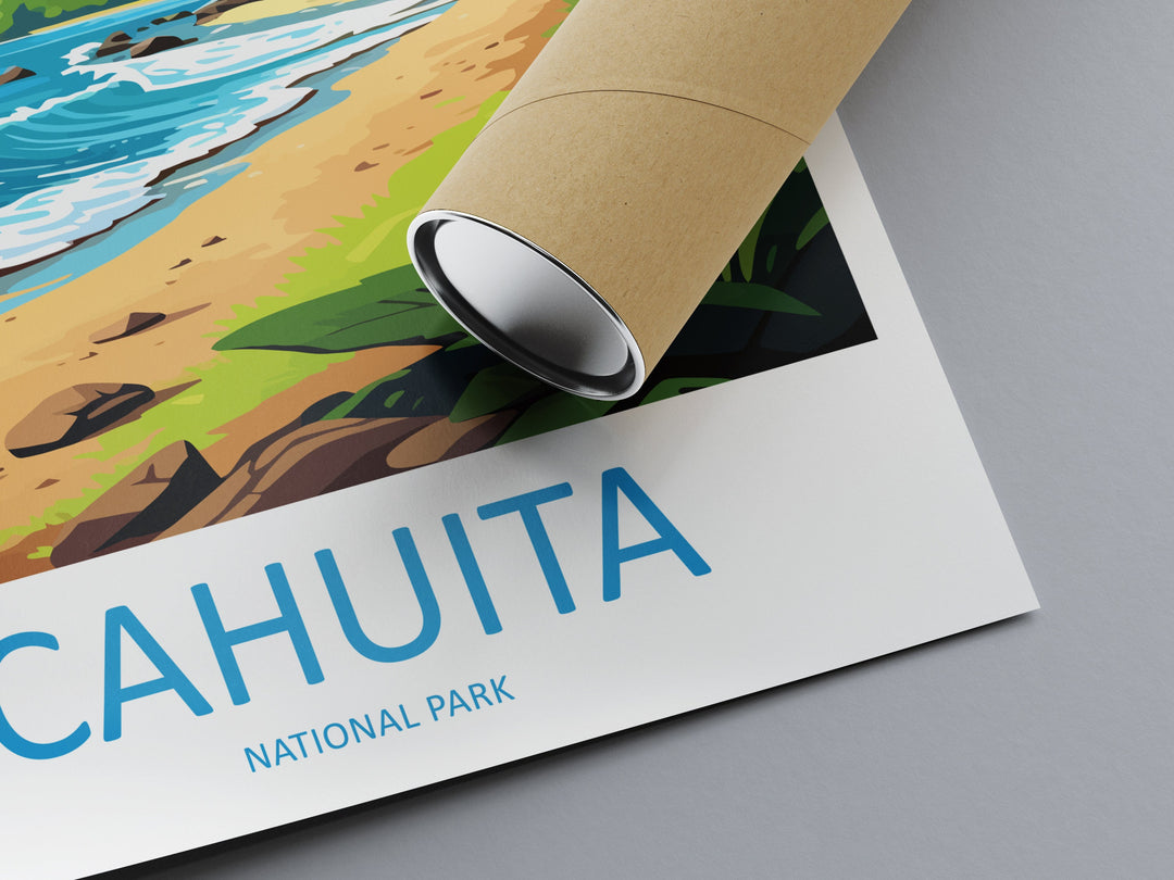 Cahuita National Park Travel Print Wall Art Cahuita Park Wall Hanging Home Décor Cahuita National Park Gift Art Costa Rica