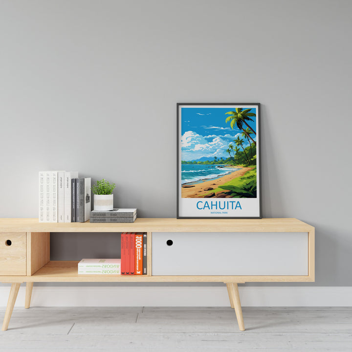 Cahuita National Park Travel Print Wall Art Cahuita Park Wall Hanging Home Décor Cahuita National Park Gift Art Costa Rica