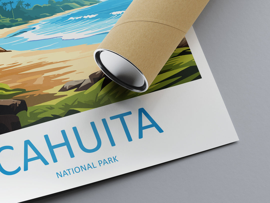 Cahuita National Park Travel Print Wall Art Cahuita Park Wall Hanging Home Décor Cahuita National Park Gift Art Costa Rica