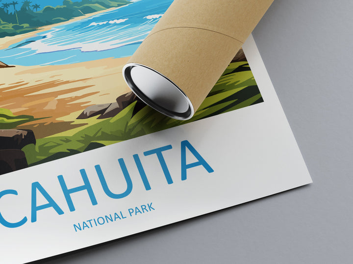 Cahuita National Park Travel Print Wall Art Cahuita Park Wall Hanging Home Décor Cahuita National Park Gift Art Costa Rica