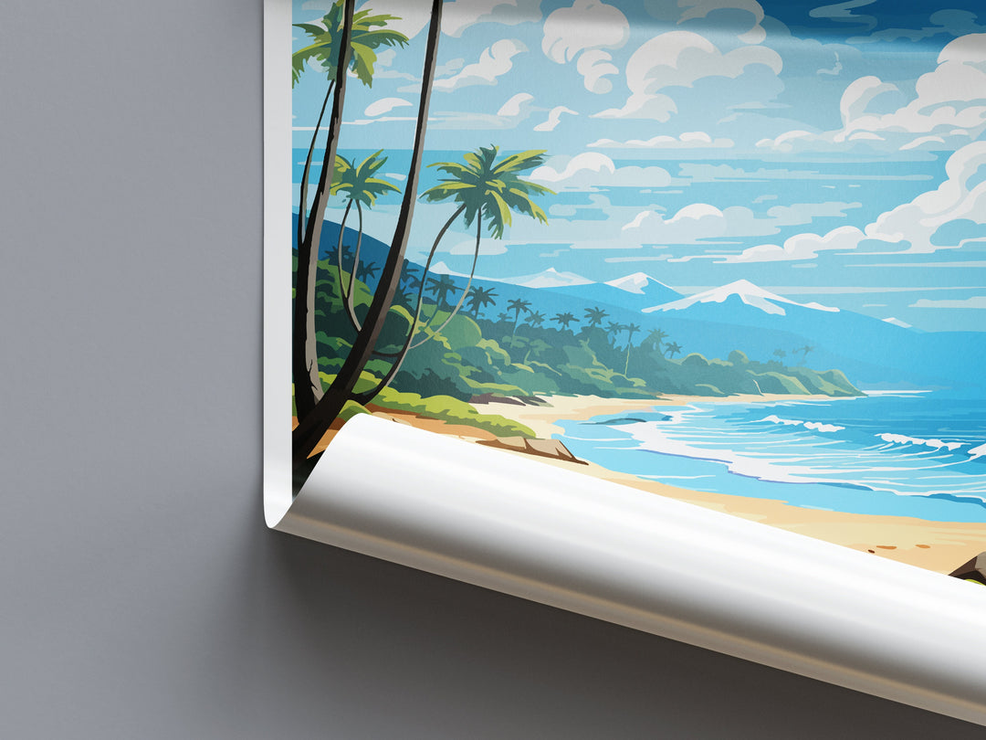 Cahuita National Park Travel Print Wall Art Cahuita Park Wall Hanging Home Décor Cahuita National Park Gift Art Costa Rica
