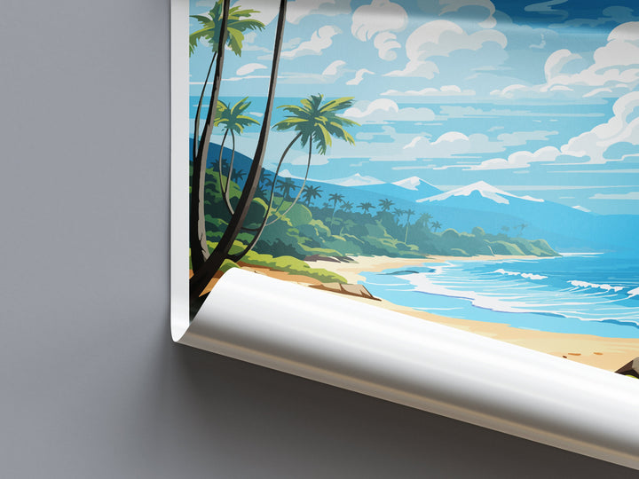 Cahuita National Park Travel Print Wall Art Cahuita Park Wall Hanging Home Décor Cahuita National Park Gift Art Costa Rica