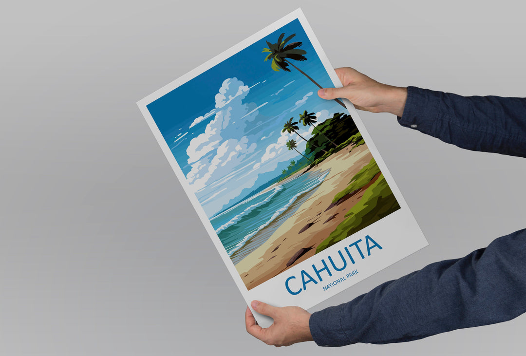 Cahuita National Park Travel Print Wall Art Cahuita Park Wall Hanging Home Décor Cahuita National Park Gift Art Costa Rica
