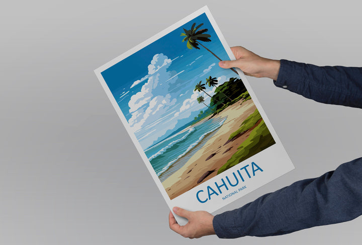 Cahuita National Park Travel Print Wall Art Cahuita Park Wall Hanging Home Décor Cahuita National Park Gift Art Costa Rica