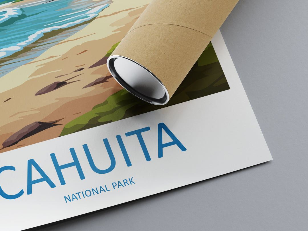 Cahuita National Park Travel Print Wall Art Cahuita Park Wall Hanging Home Décor Cahuita National Park Gift Art Costa Rica