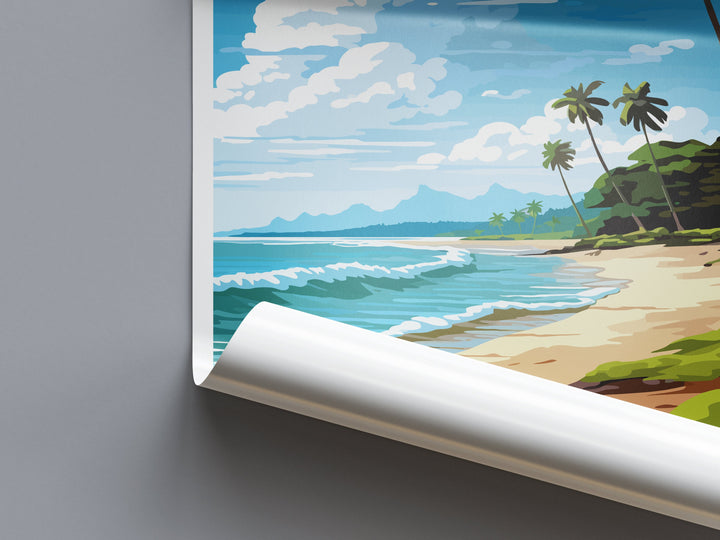 Cahuita National Park Travel Print Wall Art Cahuita Park Wall Hanging Home Décor Cahuita National Park Gift Art Costa Rica