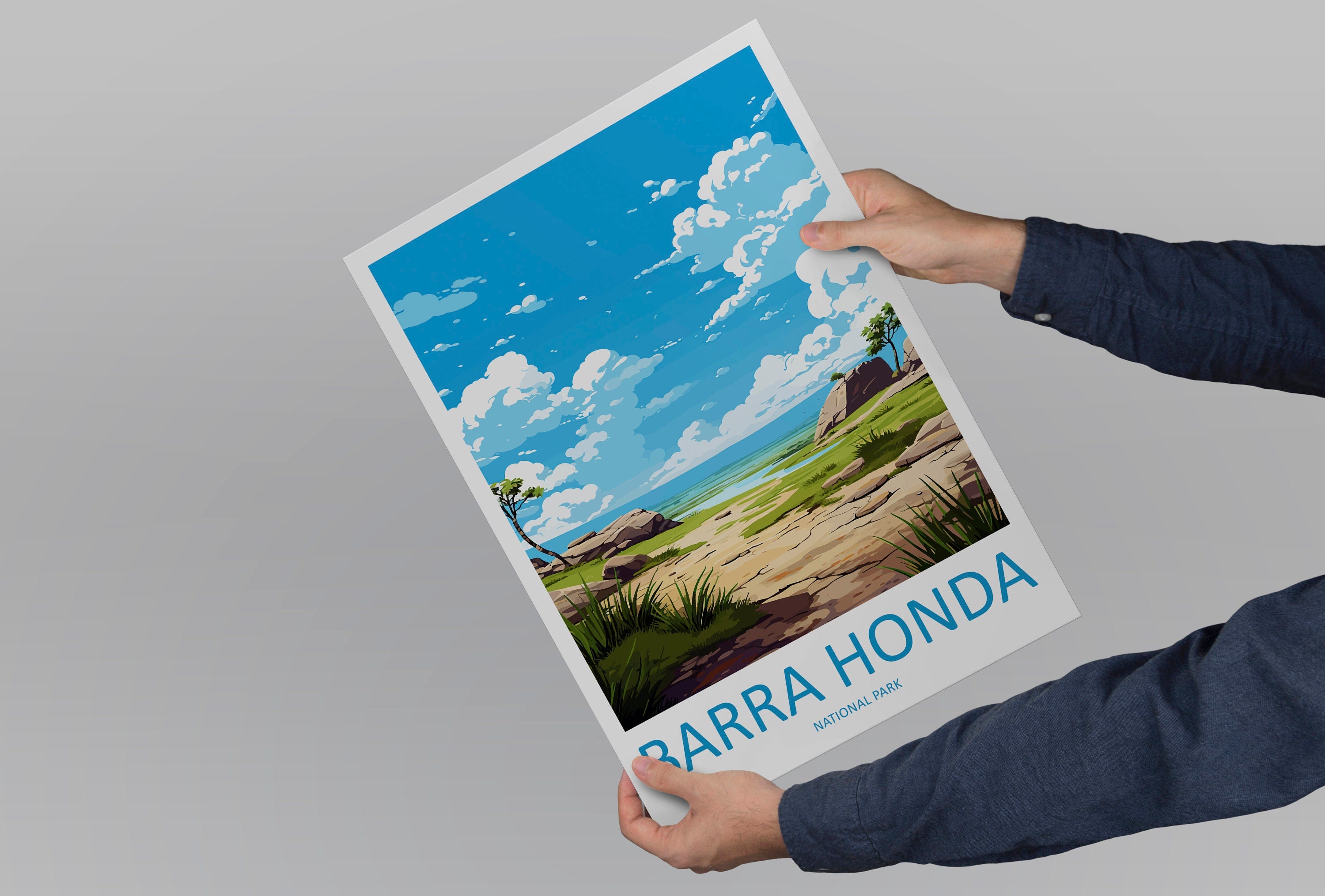 Barra Honda National Park Travel Print