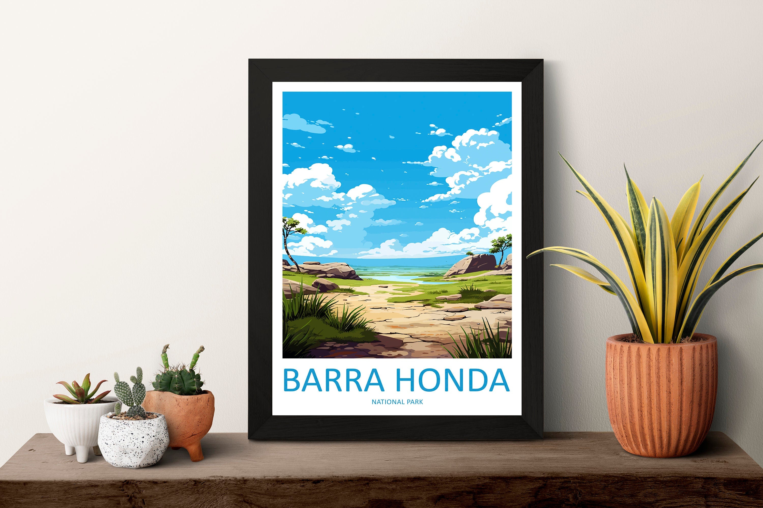 Barra Honda National Park Travel Print