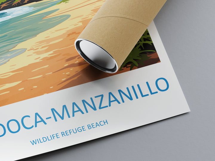 Gandoca-manzanillo Wildlife Refuge Beach Travel Print Wall Art Gandoca-manzanillo Wall Hanging Home Décor Gandoca-manzanillo Art Costa Rica