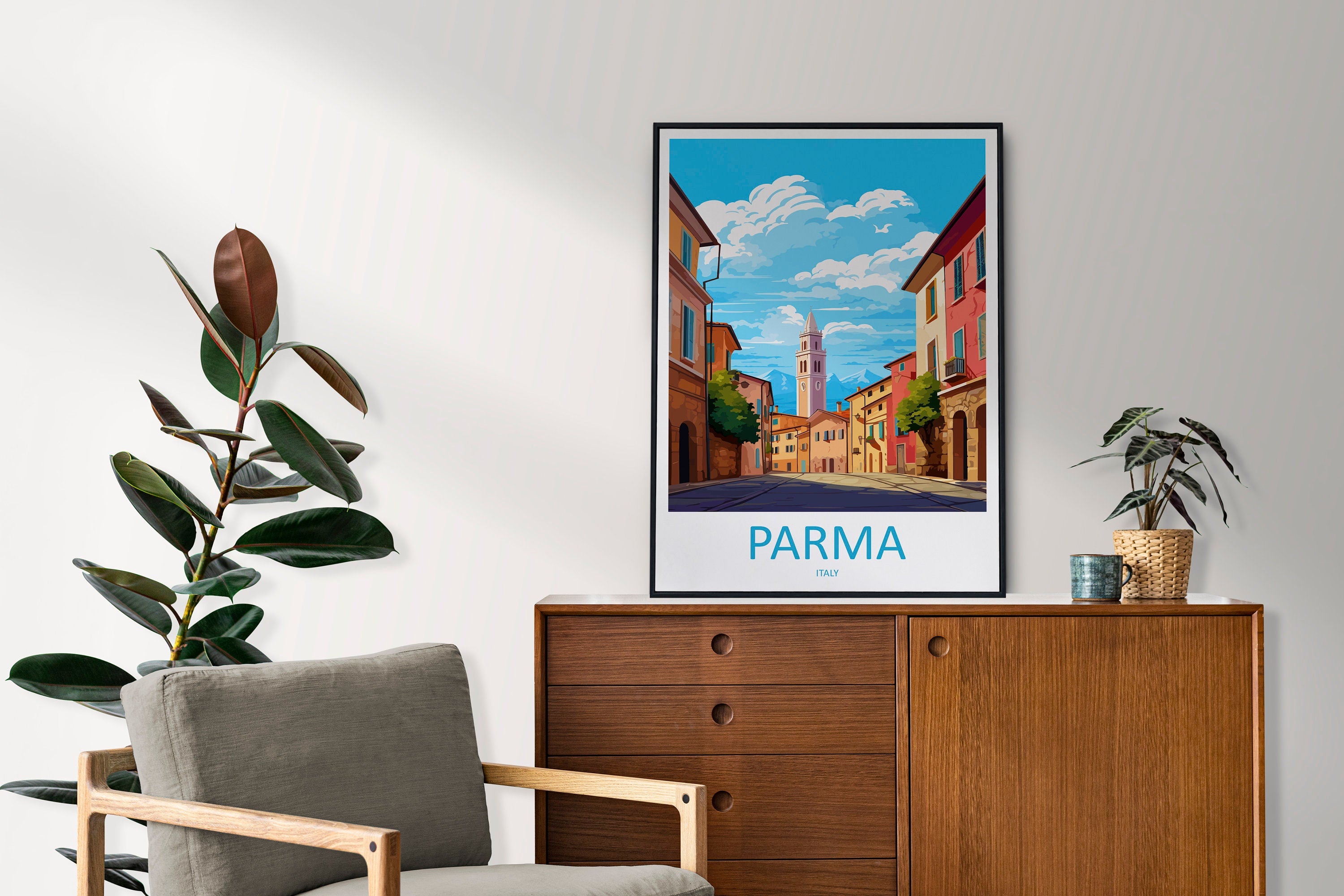 Parma Travel Print