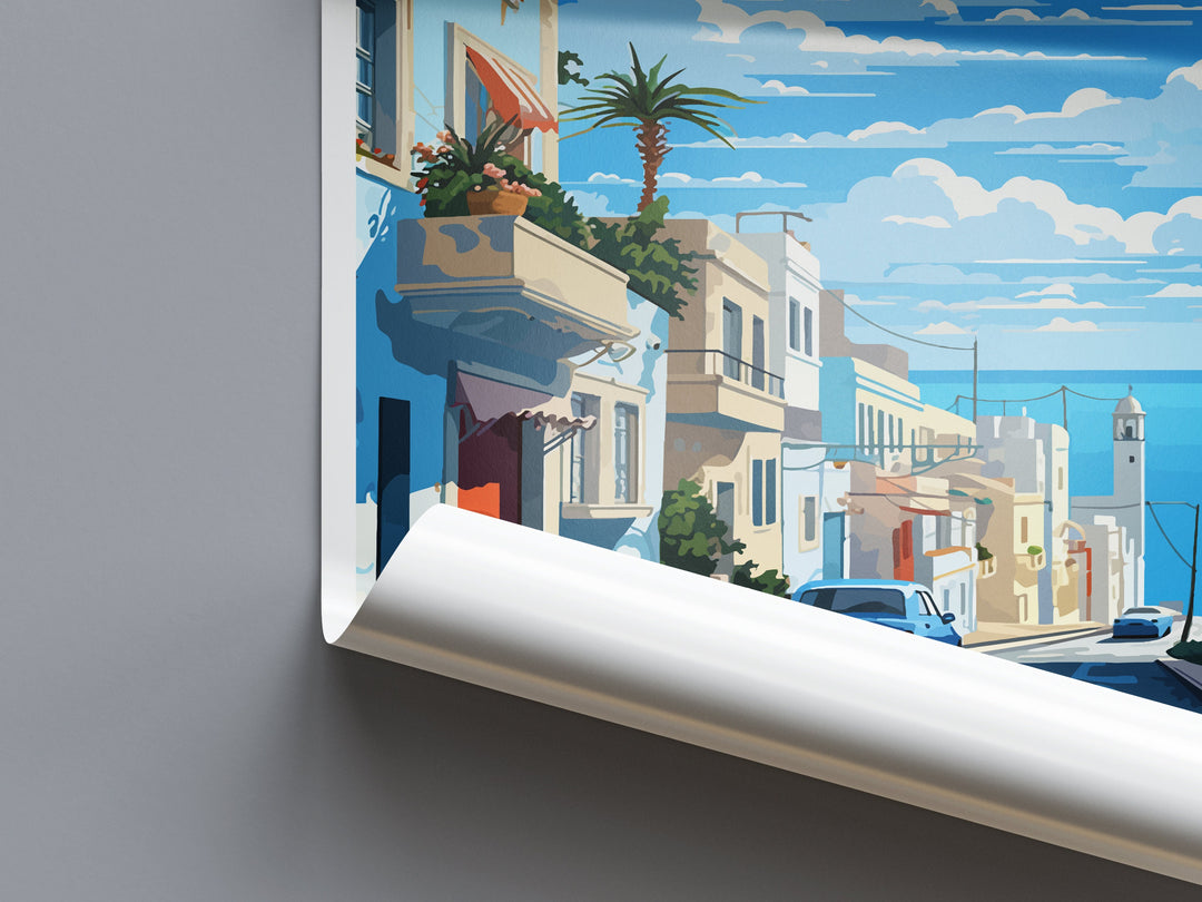Tangier Travel Print Wall Art Tangier Wall Hanging Home Décor Tangier Gift Art Lovers Morocco Art Lover Gift Wall Art Morocco Art