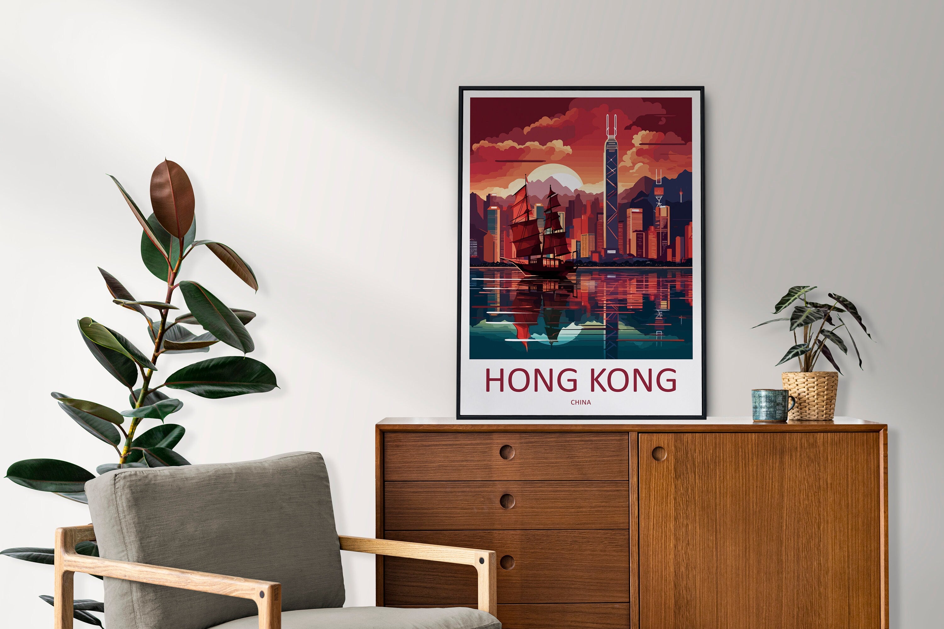 Hong Kong Travel Print