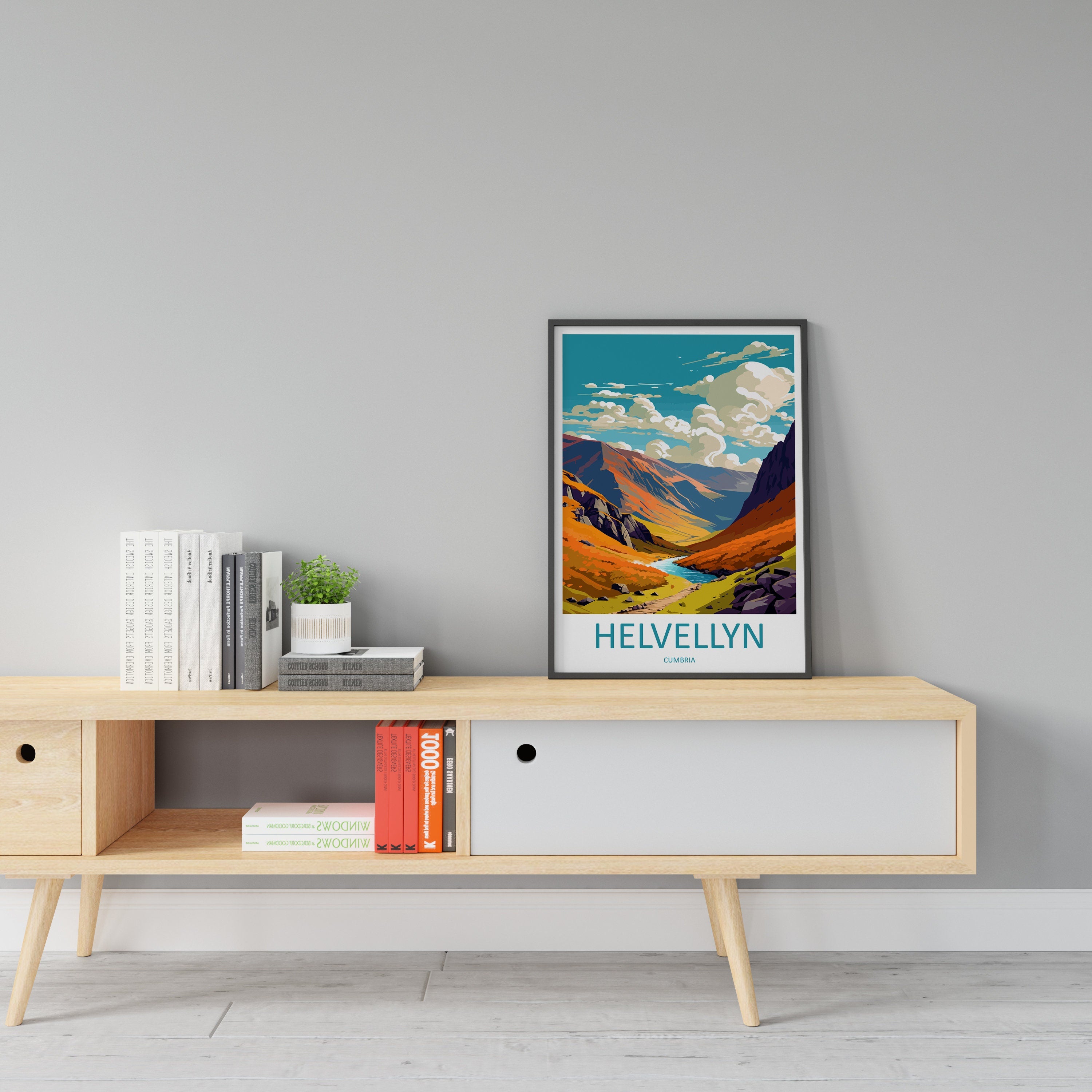 Helvellyn Travel Print