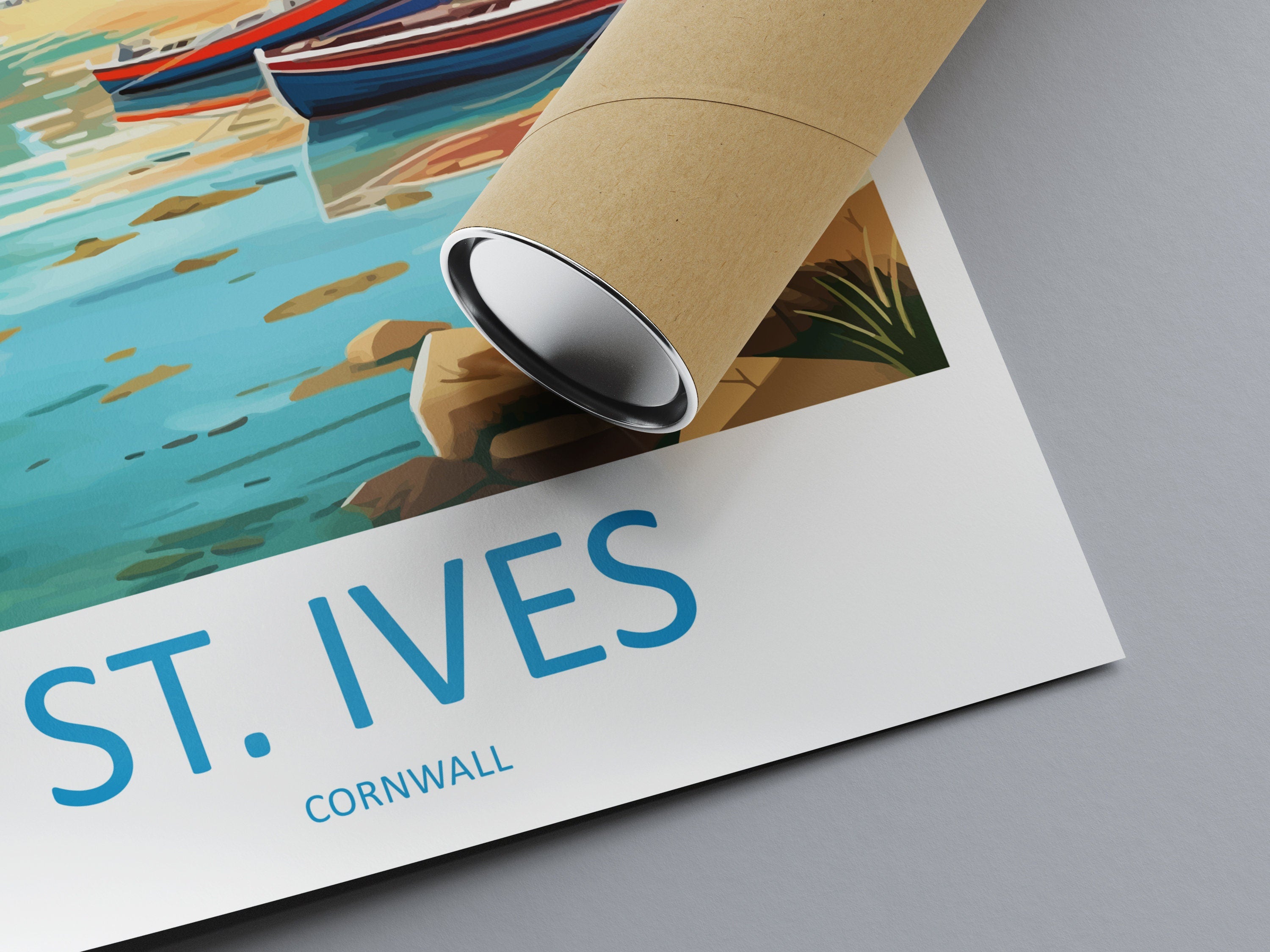 St Ives Travel Print