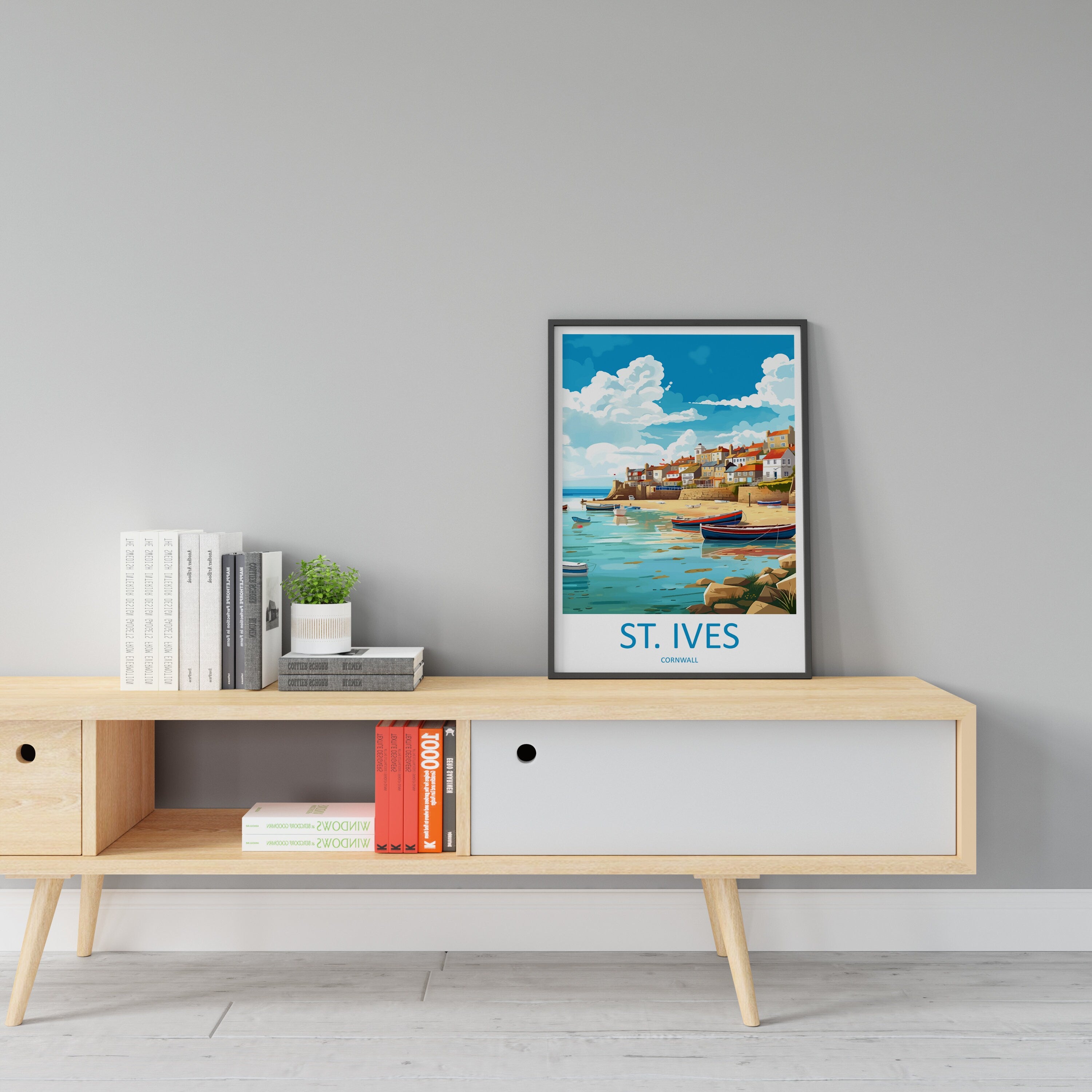 St Ives Travel Print