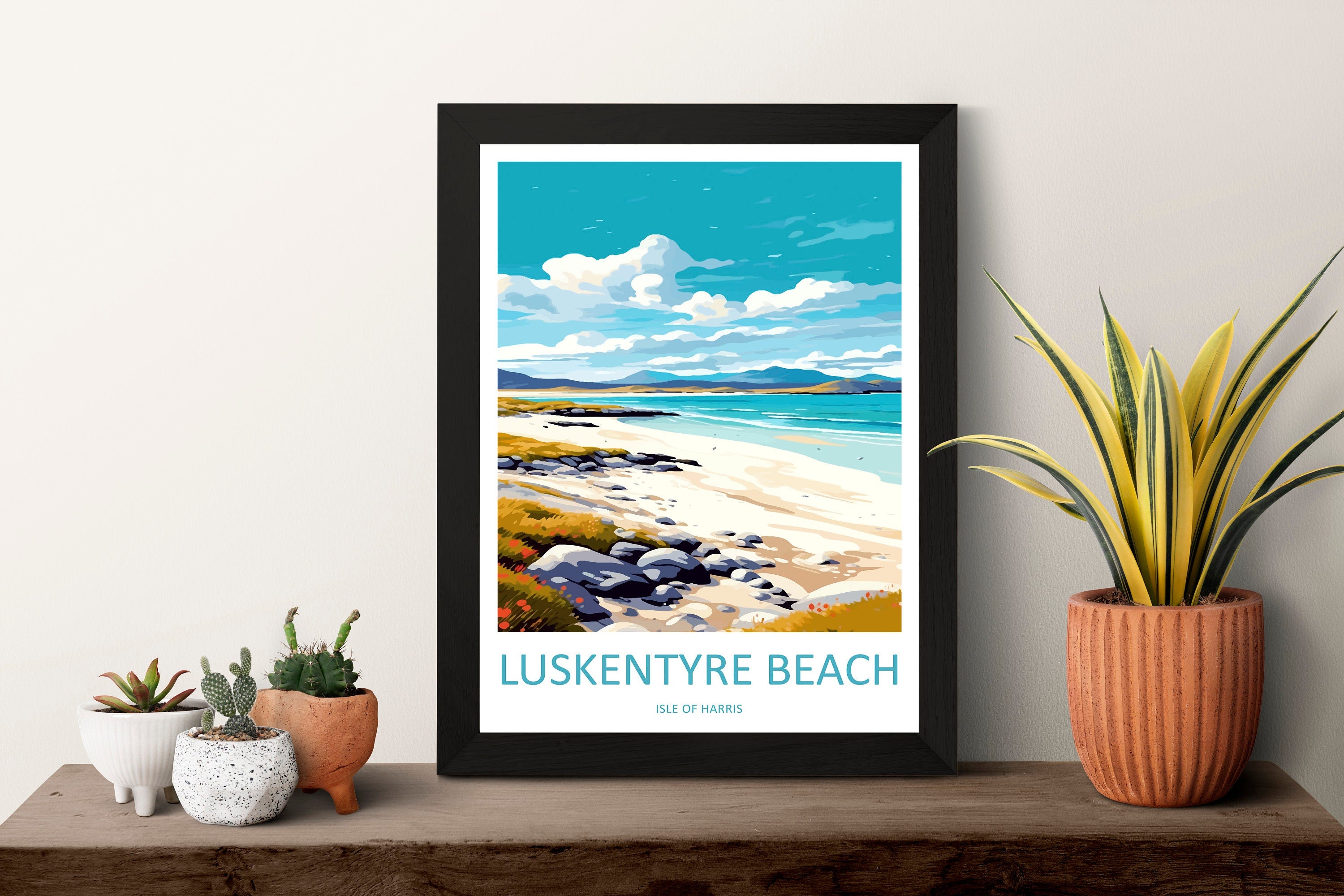 Luskentrye Beach Travel Print