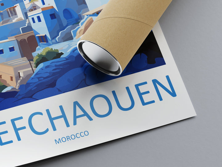 Chefchaouen Travel Print Wall Art Chefchaouen Wall Hanging Home Décor Chefchaouen Gift Art Lovers Morocco Art Lover Gift Wall Art Morocco