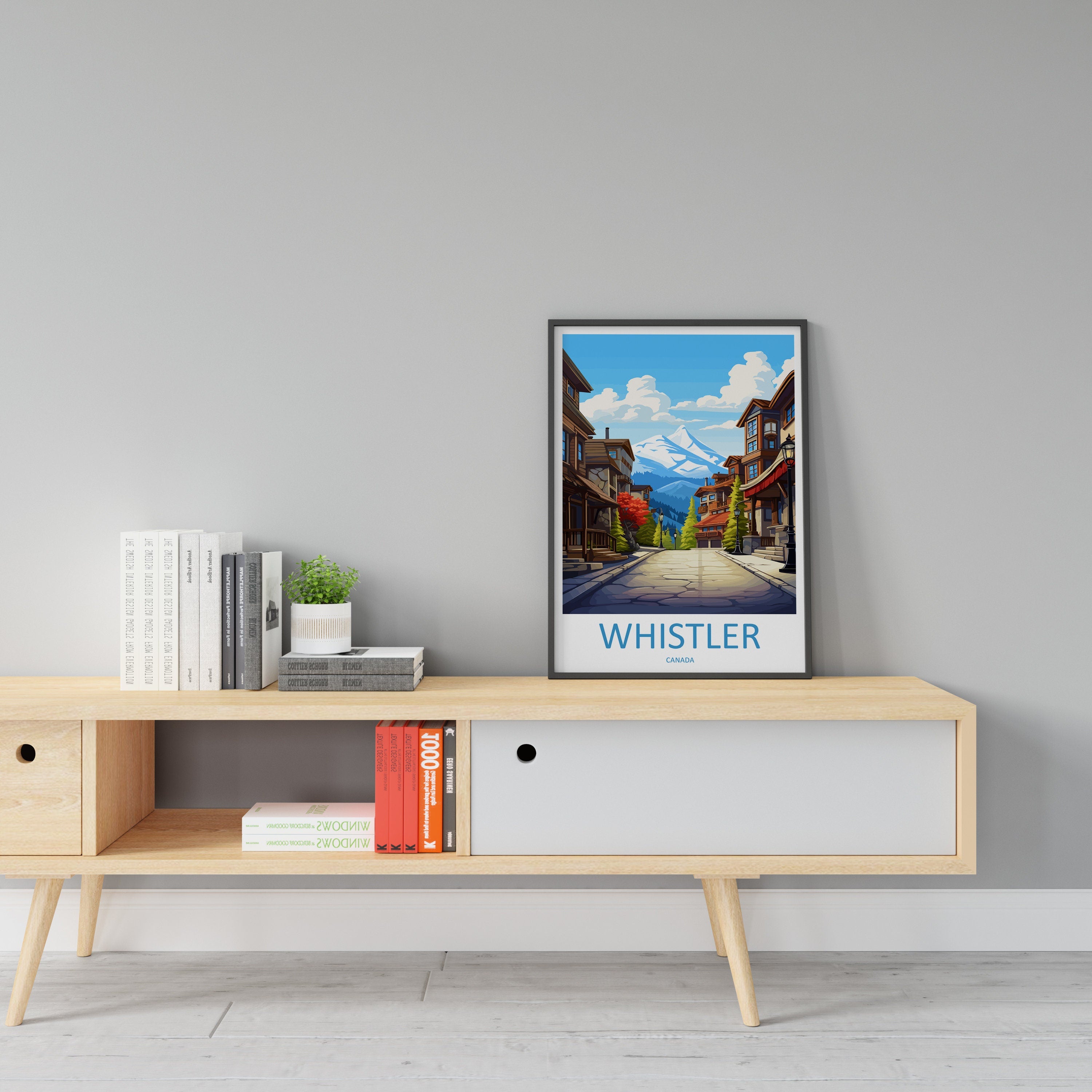 Whistler Travel Print