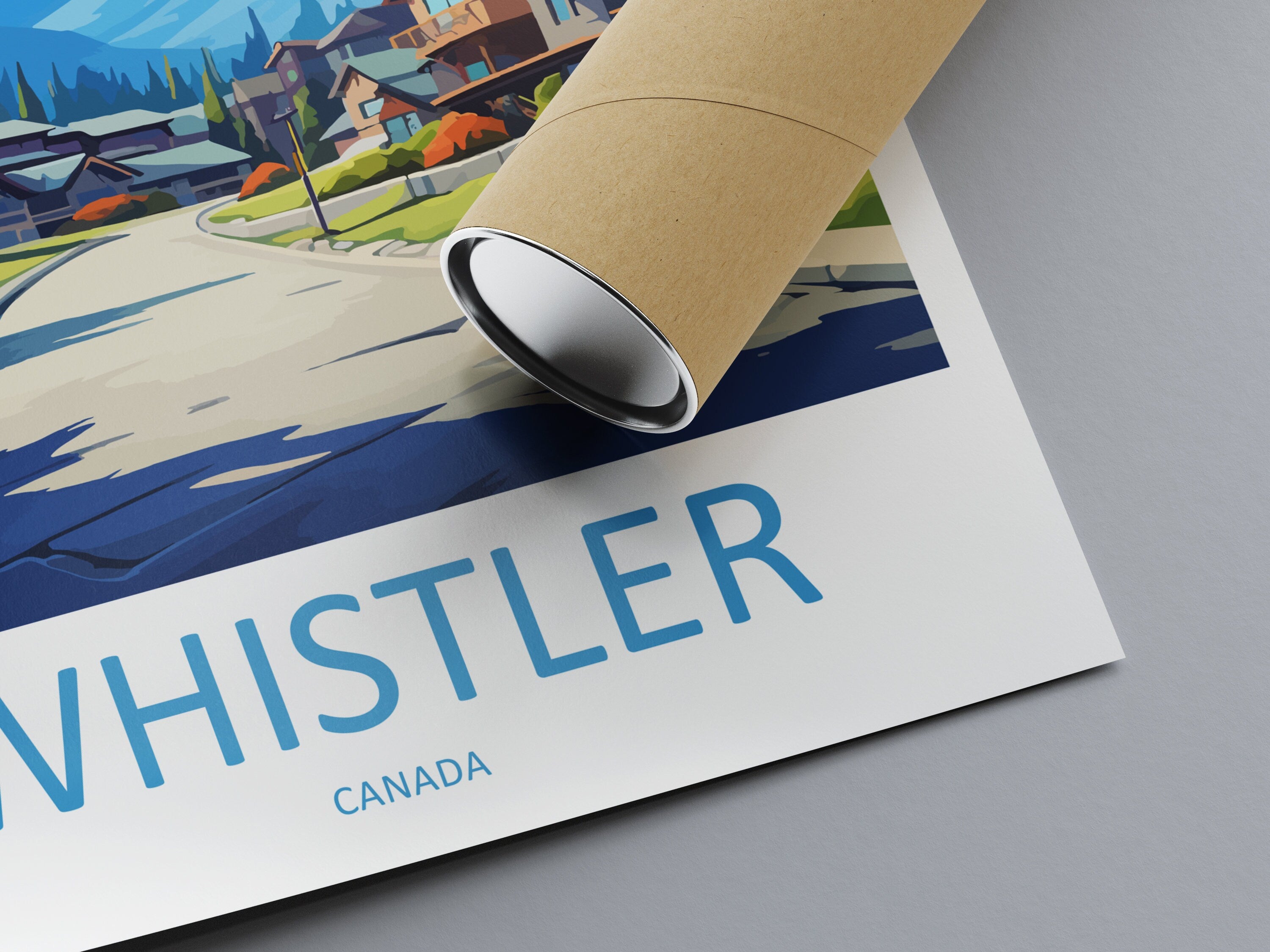 Whistler Travel Print