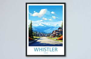 Whistler Travel Print