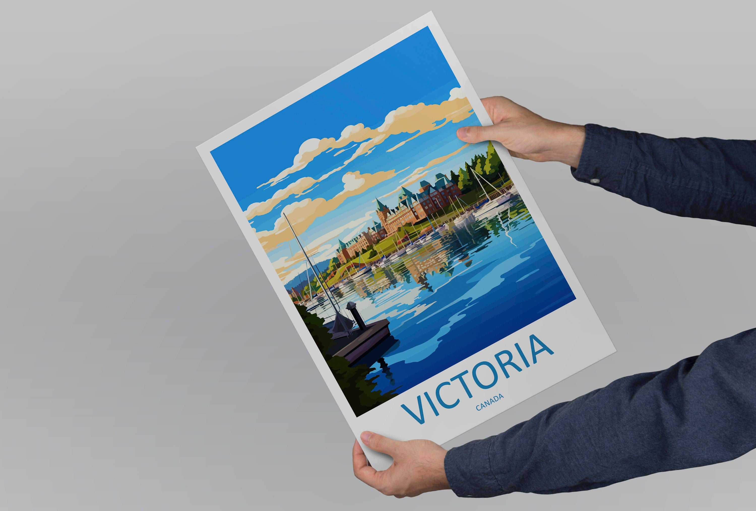 Victoria Travel Print