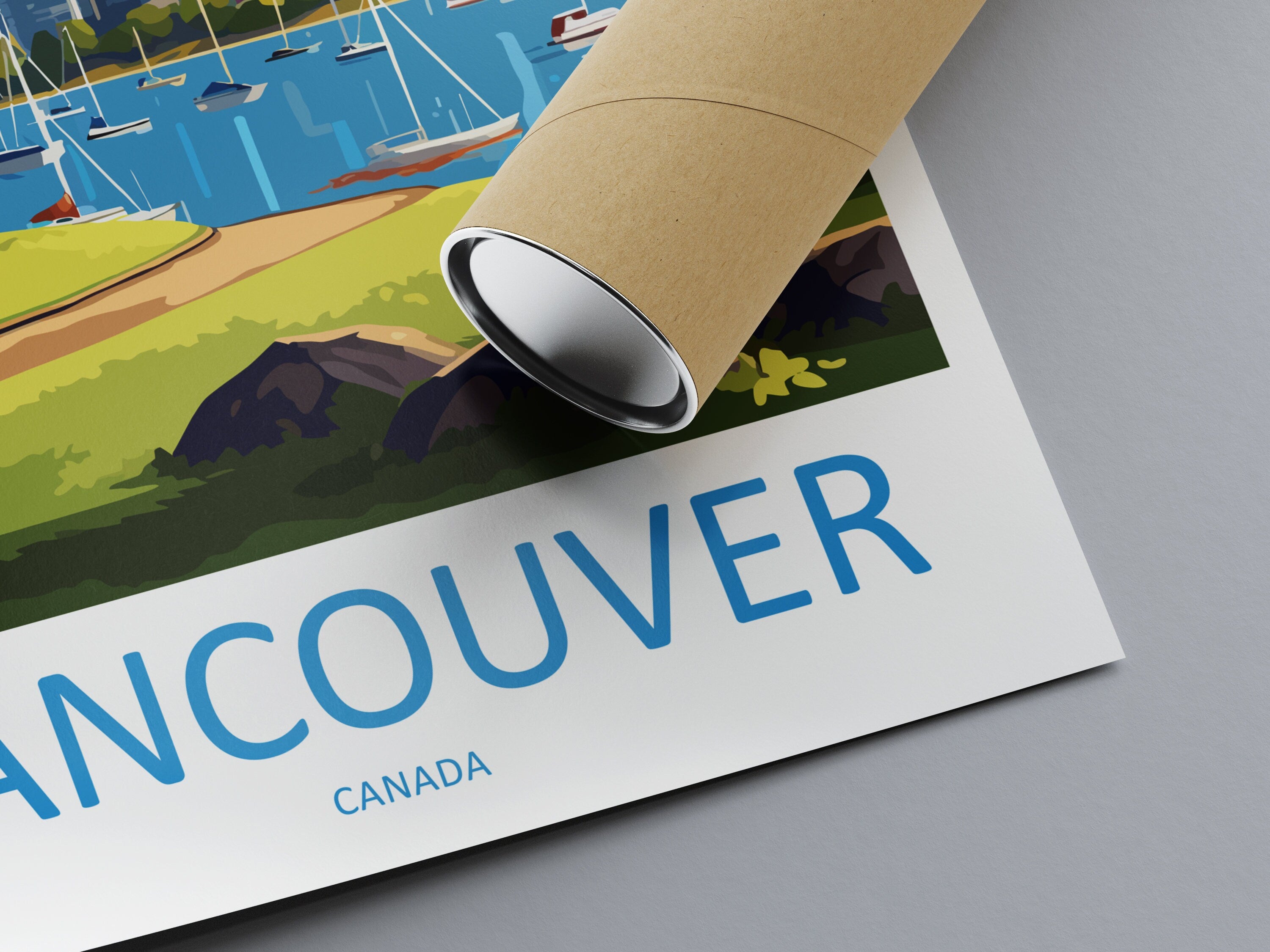 Vancouver Travel Print