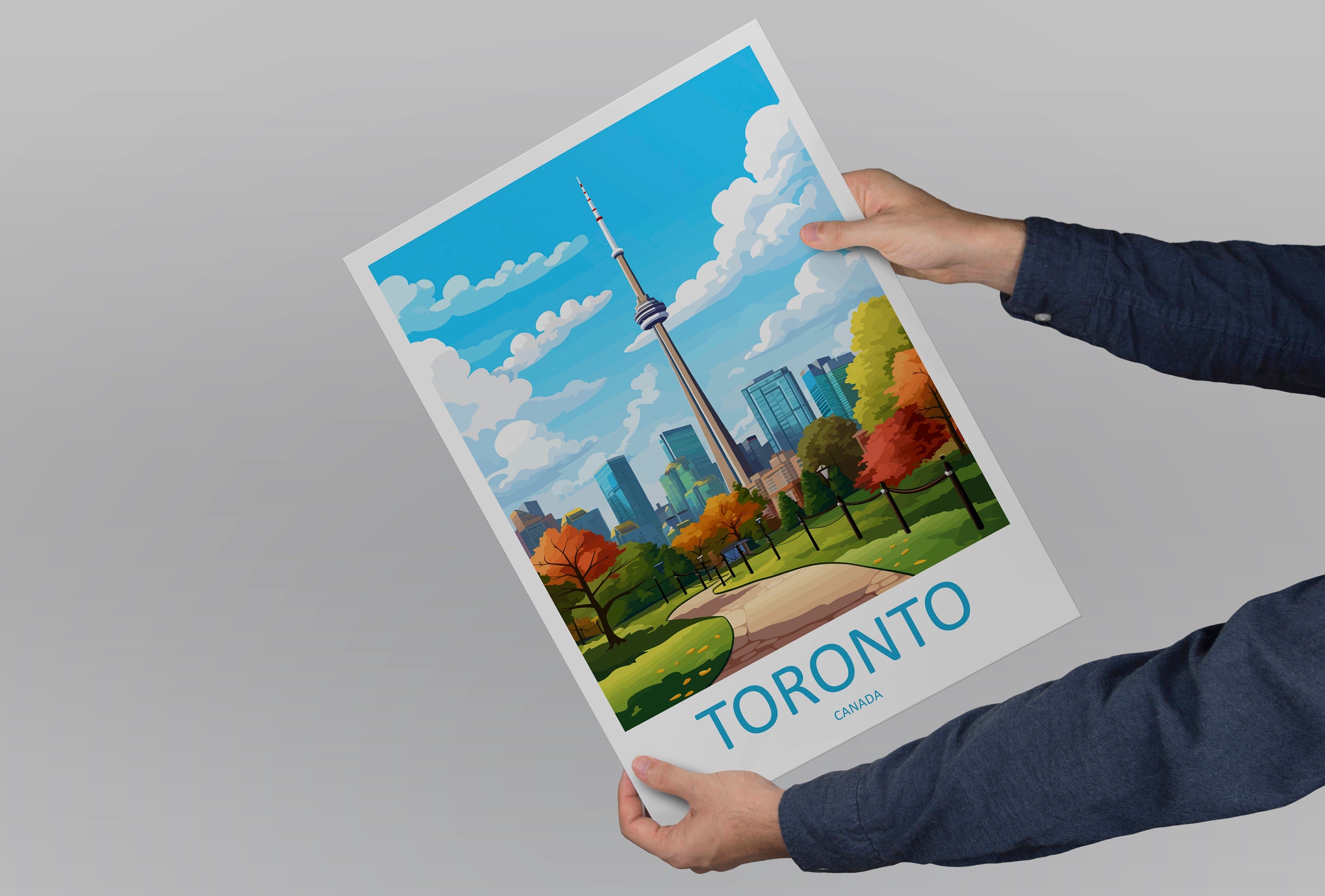 Toronto Travel Print