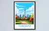 Toronto Travel Print