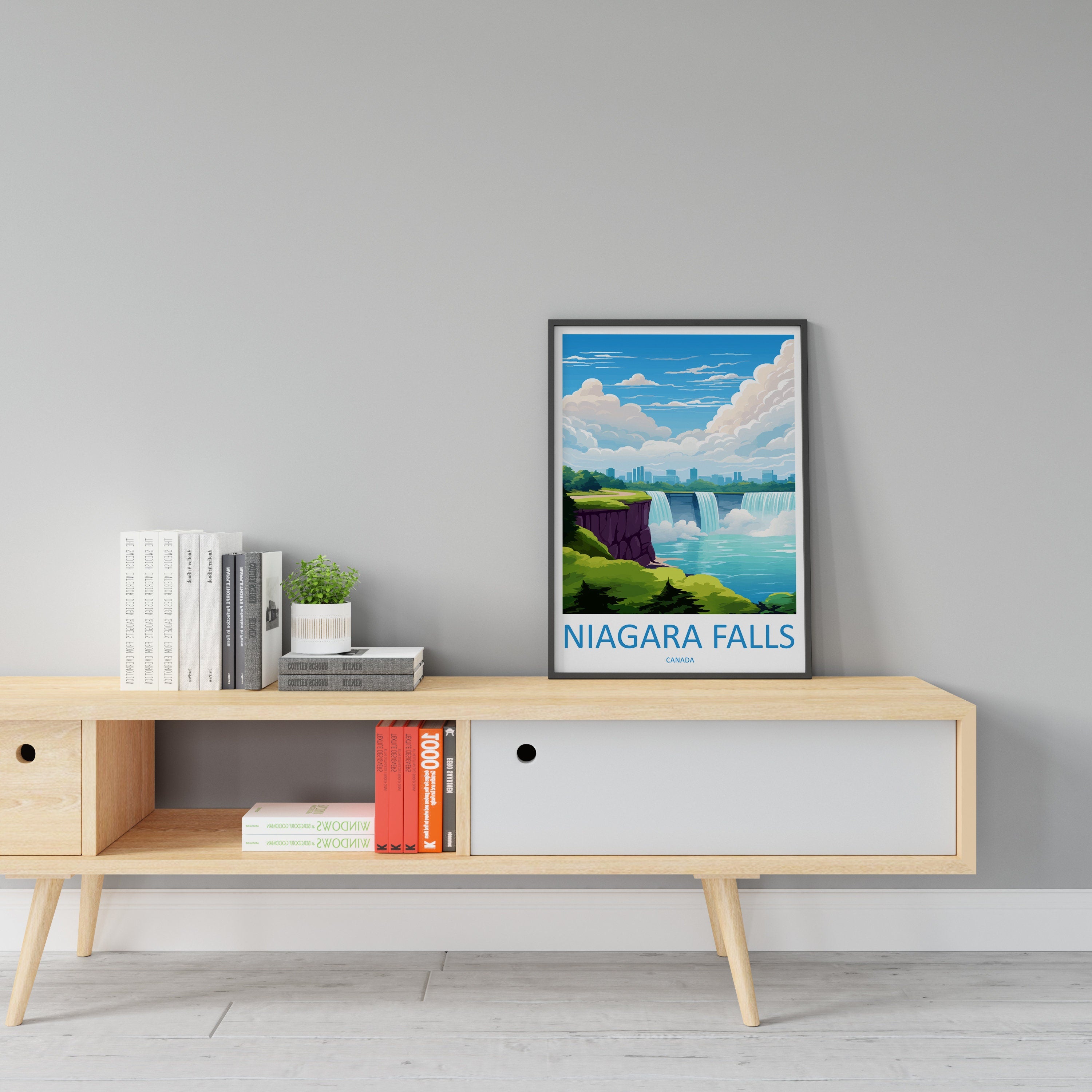 Niagara Falls Travel Print