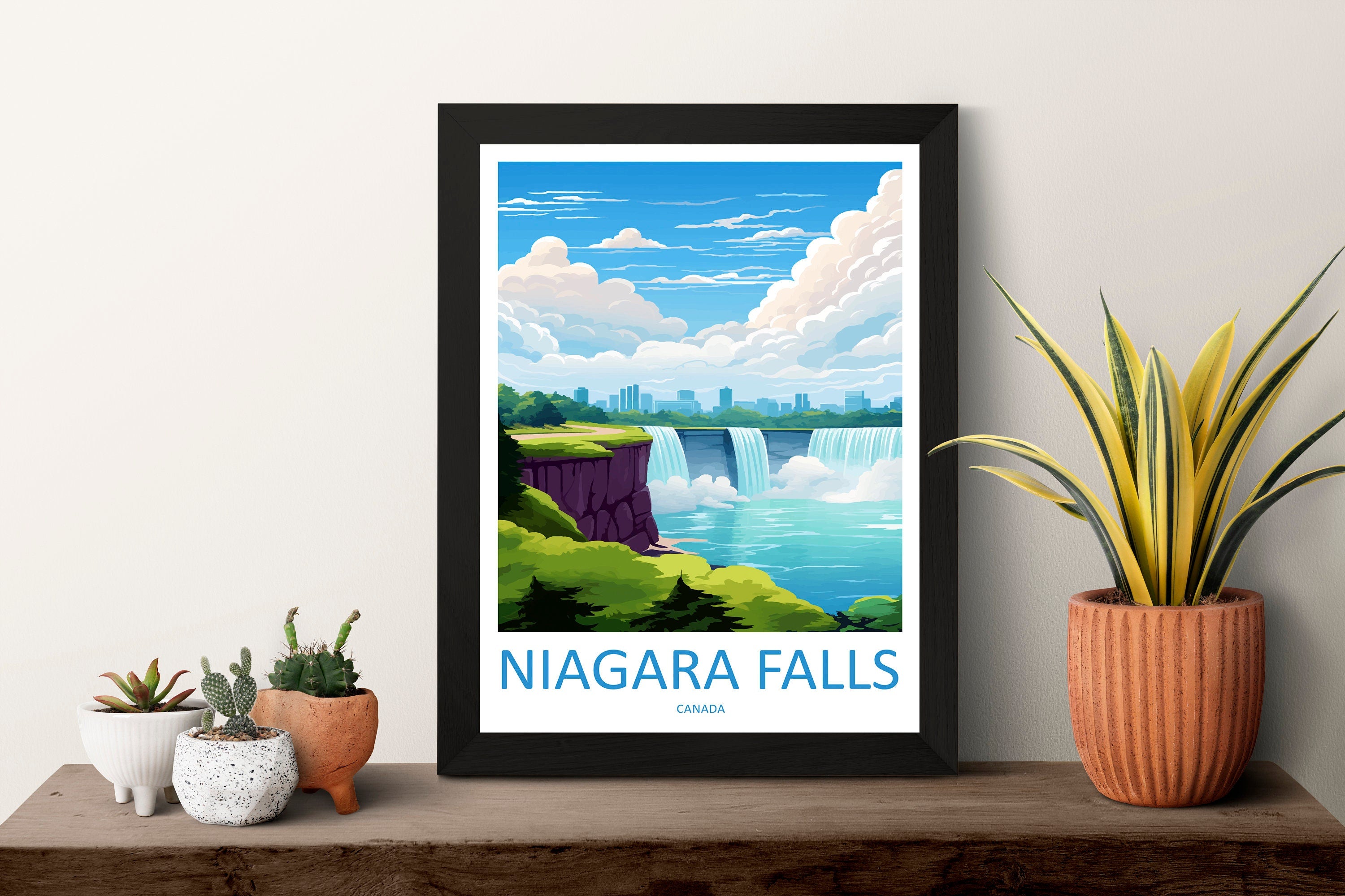 Niagara Falls Travel Print