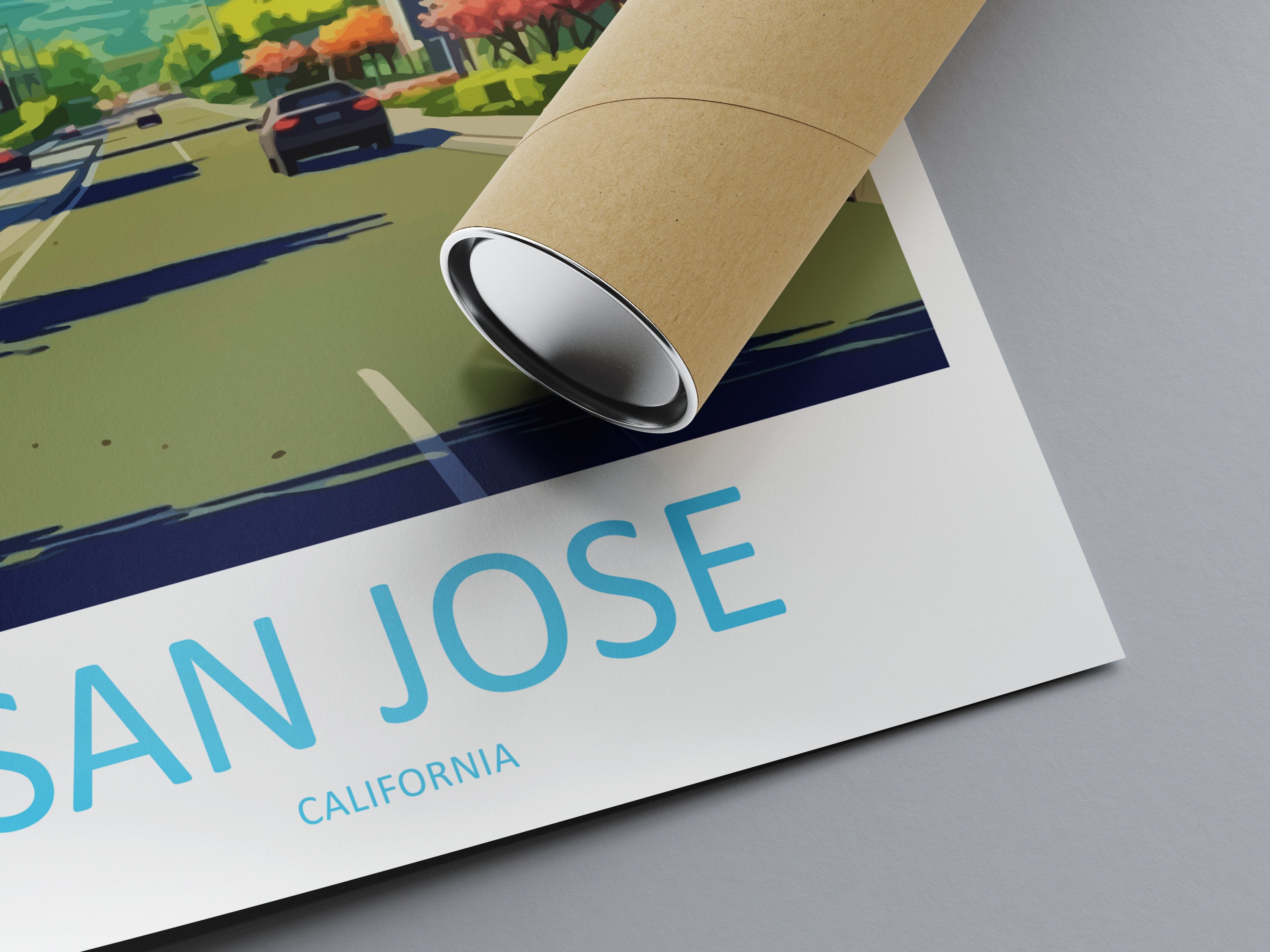 San Jose Travel Print