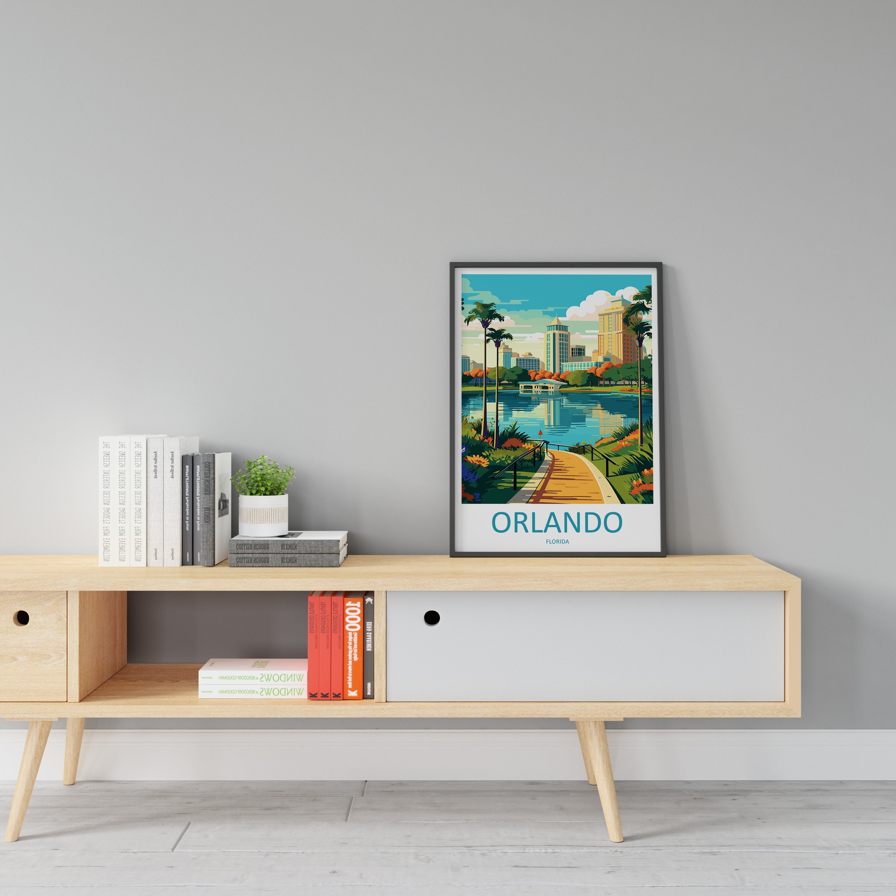 Orlando Travel Print