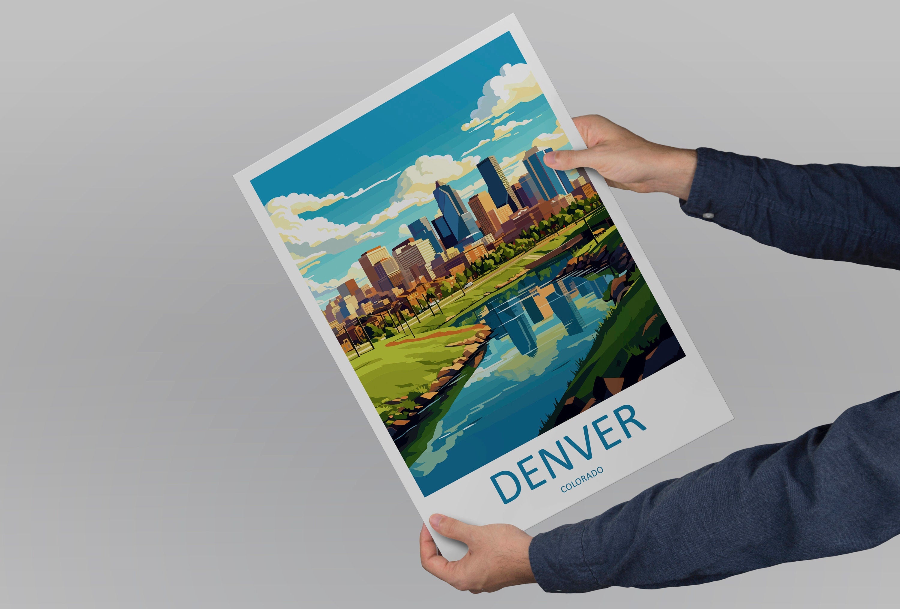 Denver Travel Print