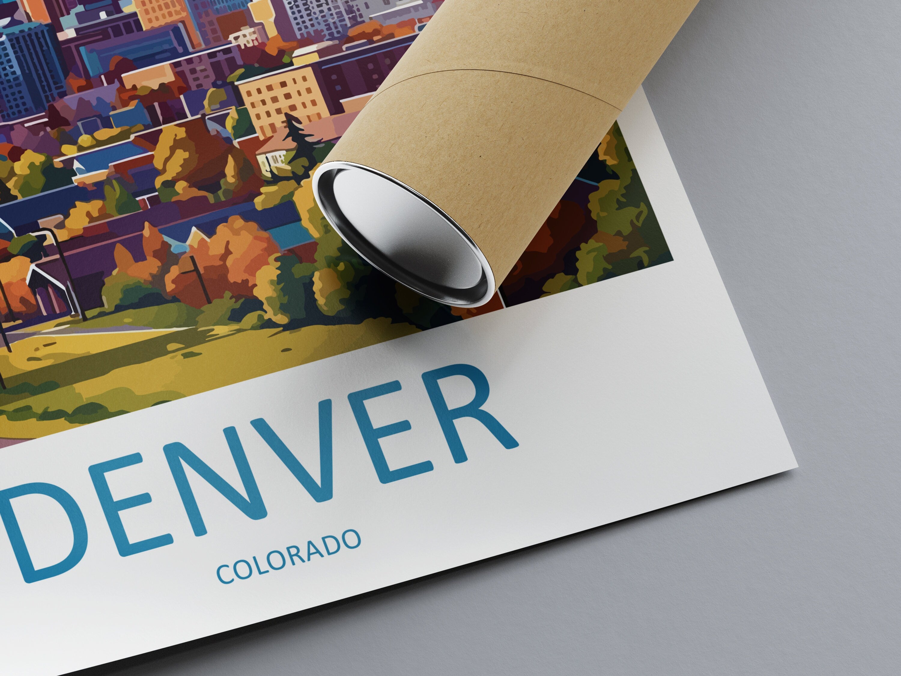 Denver Travel Print