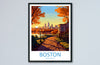 Boston Travel Print