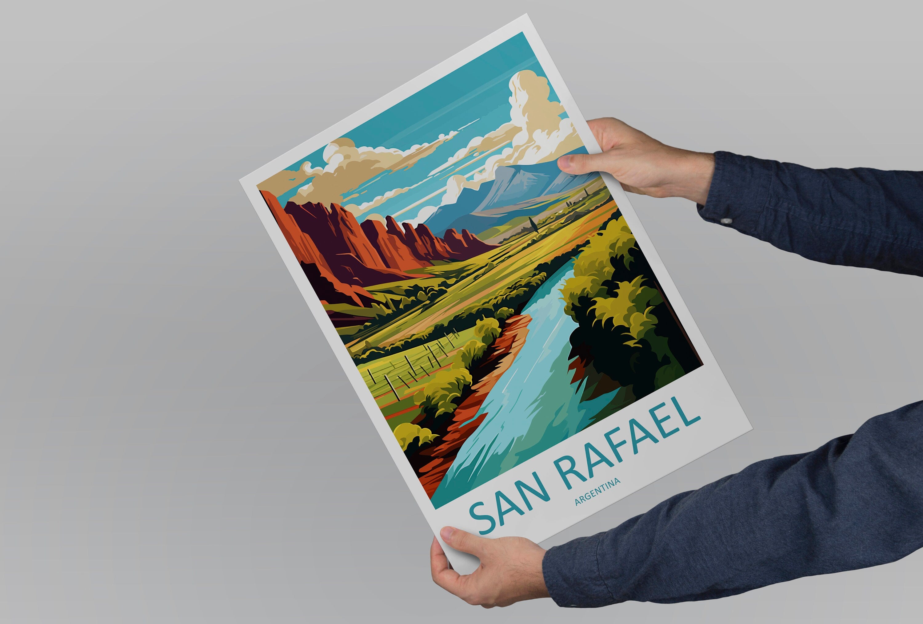 San Rafael Travel Print