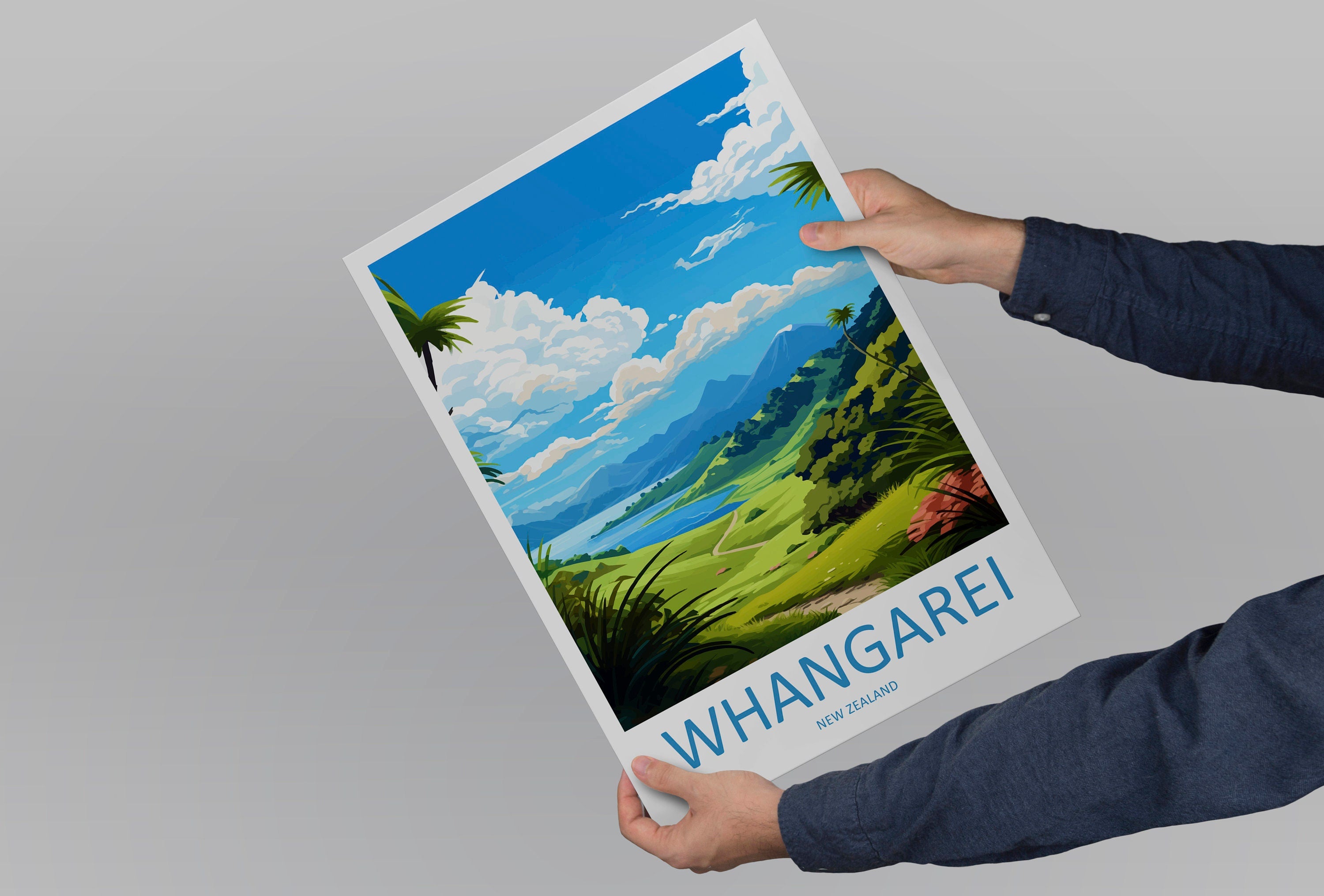 Whangarei Travel Print