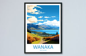 Wanaka Travel Print