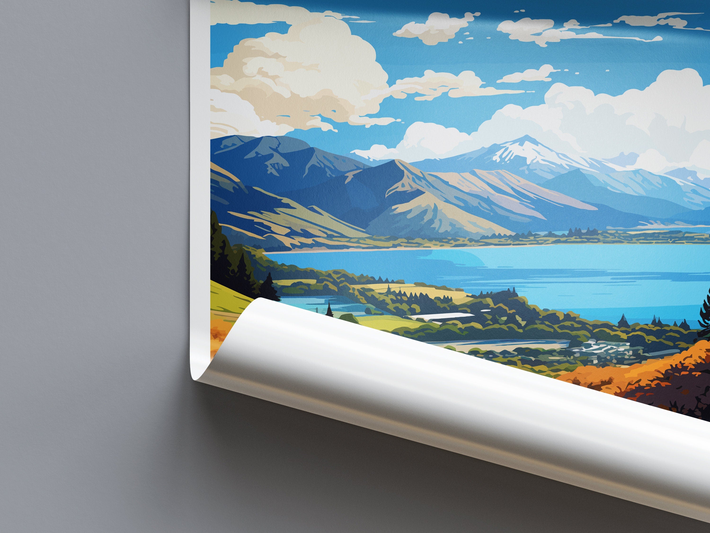 Wanaka Travel Print