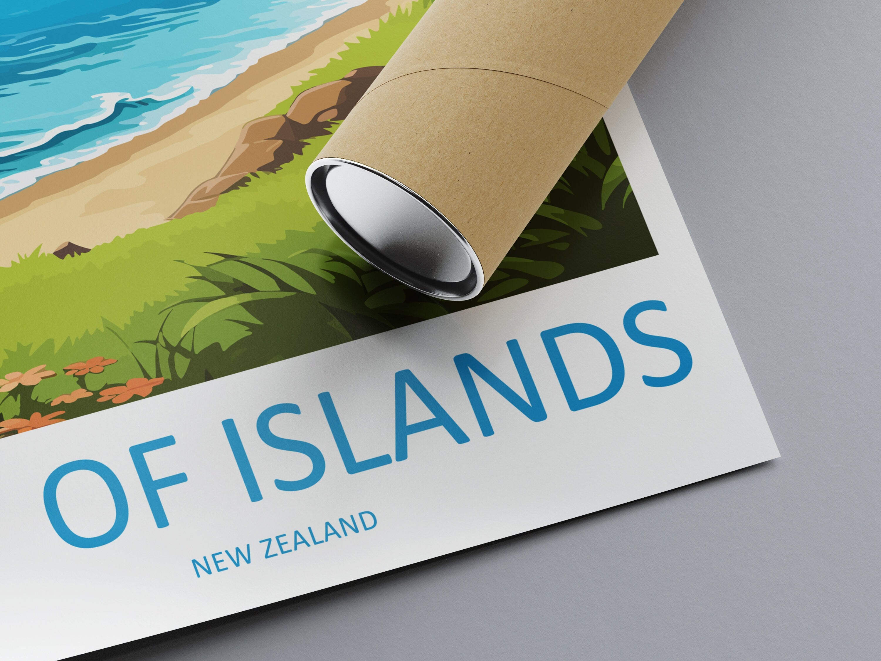 Bay Of Islands Travel Print