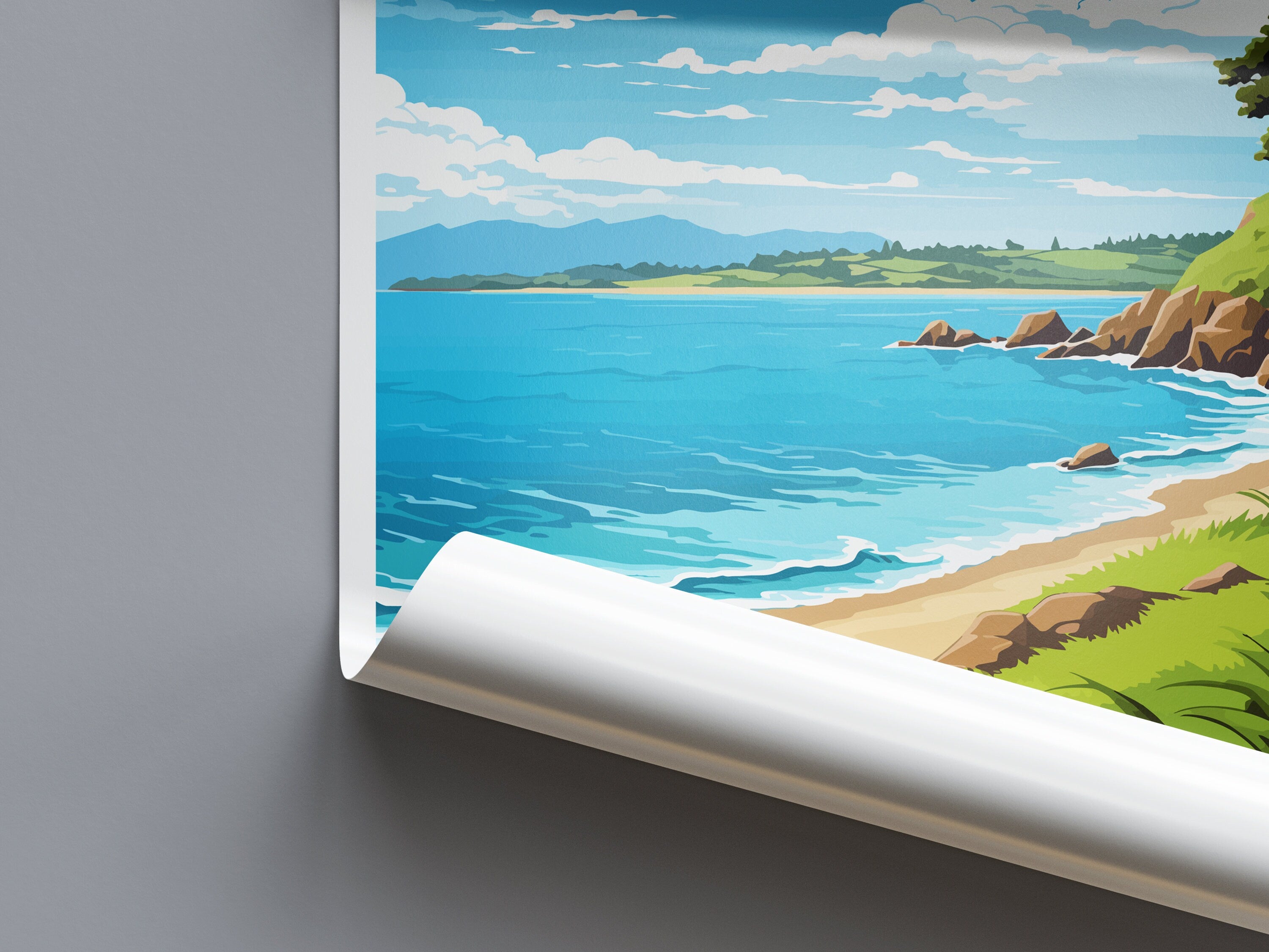 Bay Of Islands Travel Print